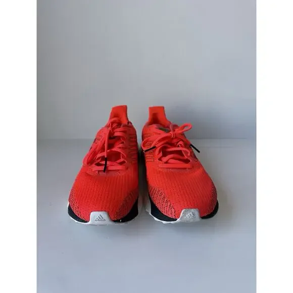 ADIDAS Solar Glide 19 Boost Orange Running Shoes Men's Size 9 - Picture 4 of 8